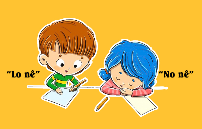 Lo nê hay No nê đâu là từ viết đúng chính tả?
