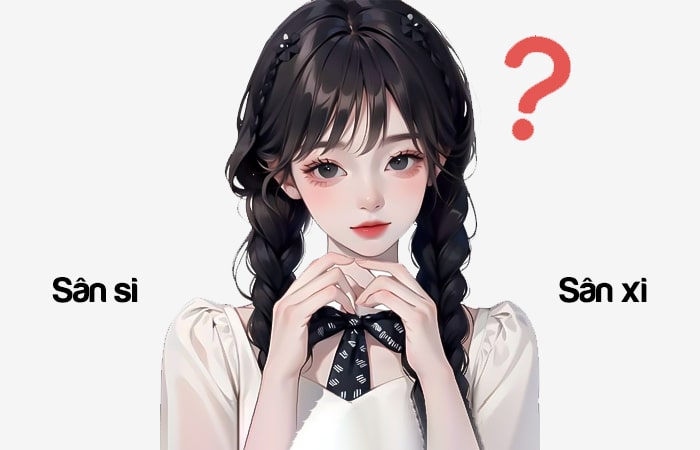 Sân si hay Sân xi từ nào viết đúng chính tả?