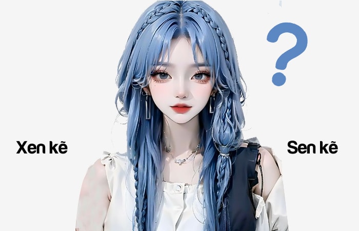 Xen kẽ hay Sen kẽ từ nào viết đúng chính tả?