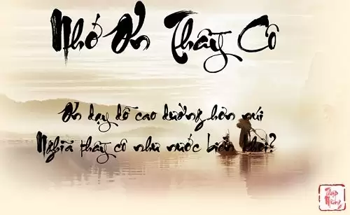 Những câu ca dao tục ngữ hay nhất về thầy cô ngày 20/11-4