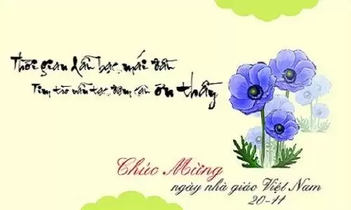 Những câu ca dao tục ngữ hay nhất về thầy cô ngày 20/11-3