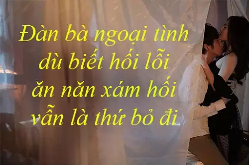 Những câu nói hay về đàn bà hư, Stt Sự phản bội của đàn bà-1