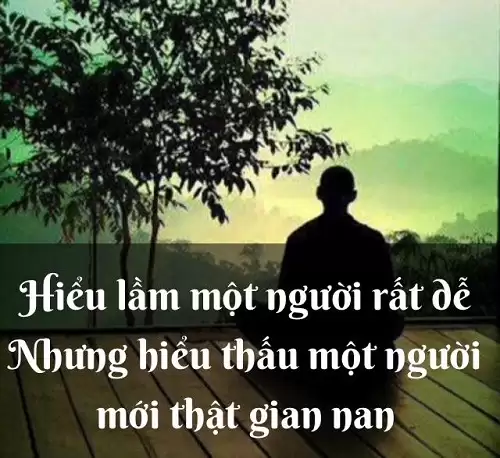 Những lời nói hay về sự hiểu lầm, Stt cảm giác bị hiểu lầm-4