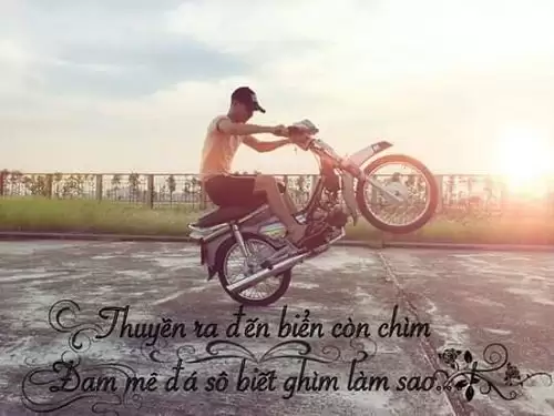 Những stt hay về đam mê xe, Stt hay về xe Dream chất-1