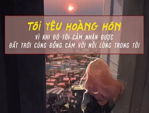 STT hoàng hôn ngắn, STT về bầu trời hoàng hôn-4